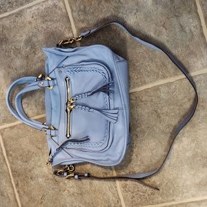 orYANY Sarah Pebble Leather Satchel